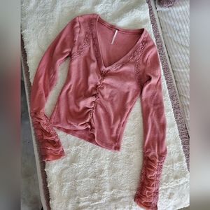 Free people long sleeves top